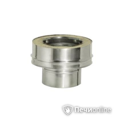 Дымоход Дымок Переходник моно-термо 0,8 мм. PMTFR  120/200 в Туле