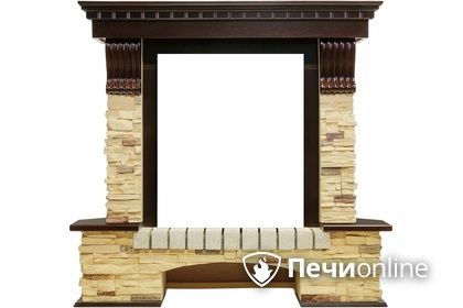 Портал для электрокамина Royal Flame Pierre Luxe угловой сланец под классический очаг в Туле