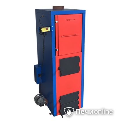 Твердотопливный котел длительного горения Старт 50-Long-MAX (левый) в Туле