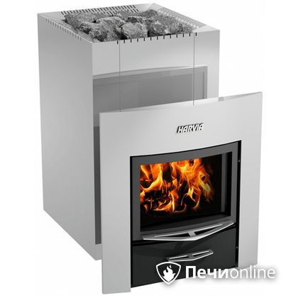 Дровяная банная печь Harvia 22 Duo Steel (Wk220) в Туле