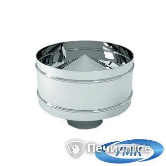 Дымоход УМК Оголовок с дефлектором D150х210 Н+Оц 0.5мм 0.5мм по воде в Туле